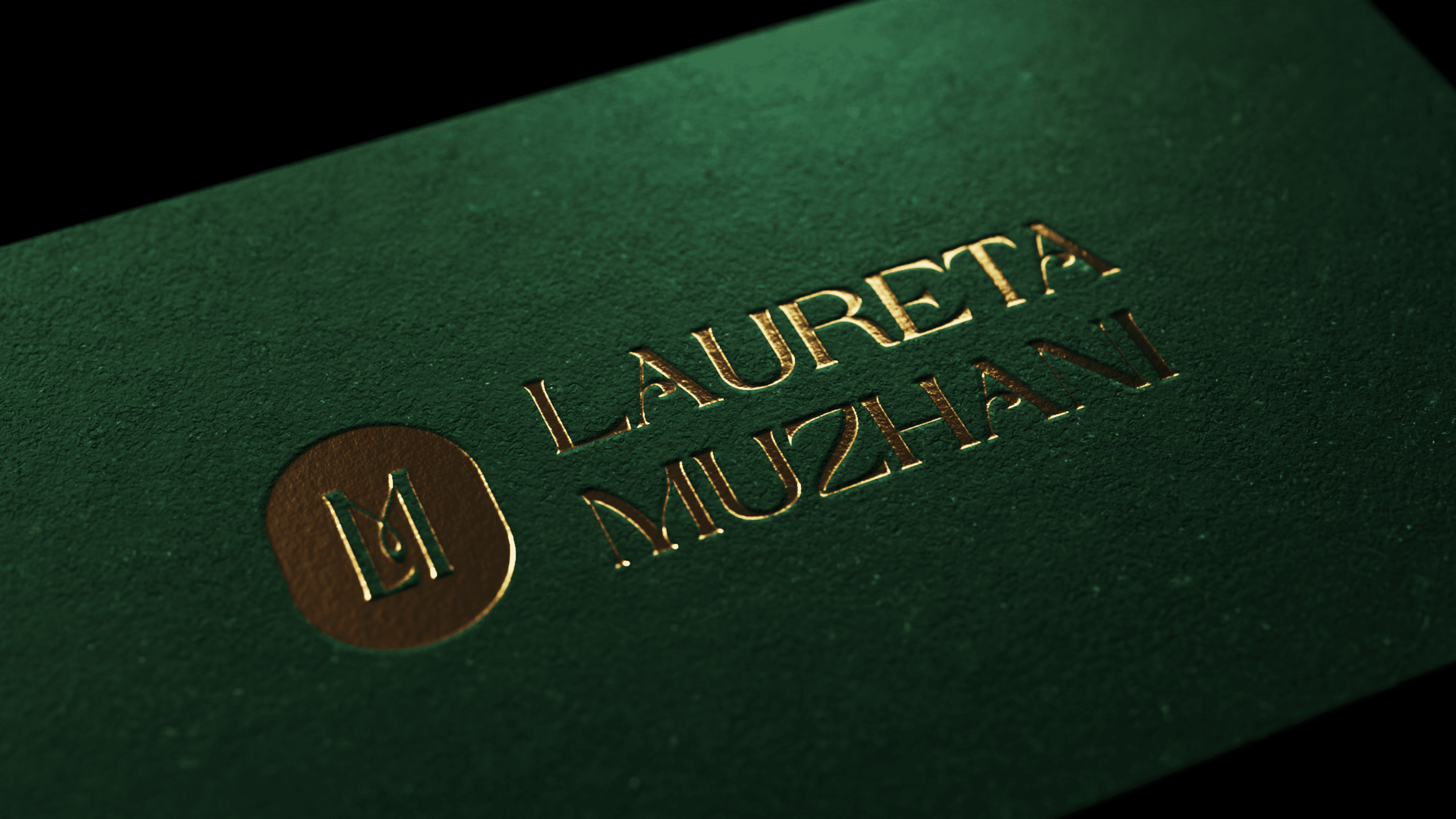 Laureta Muzhani - Business card